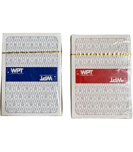 Amazon.co.jp: CLUB WPT ポーカー用プラスチックトランプ 100